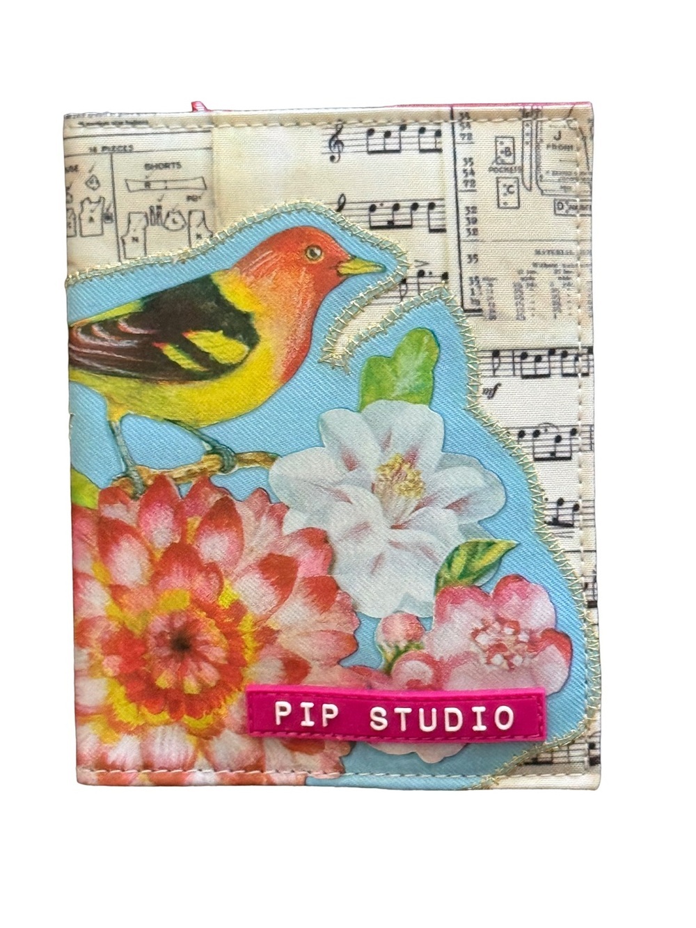 🦜New! Pip Studio Bird & Floral Passport Cover